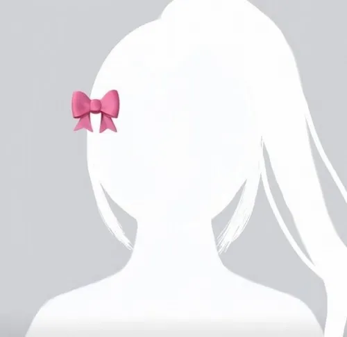 Ảnh đại diện nữ mặc định có nơ kiểu vintage nhẹ