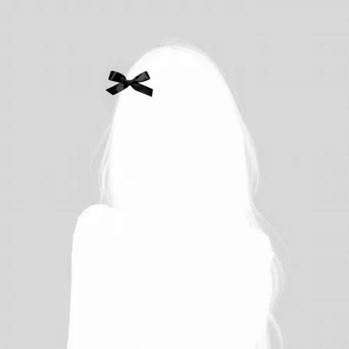 Ảnh cá nhân trắng nữ nơ ngọt ngào