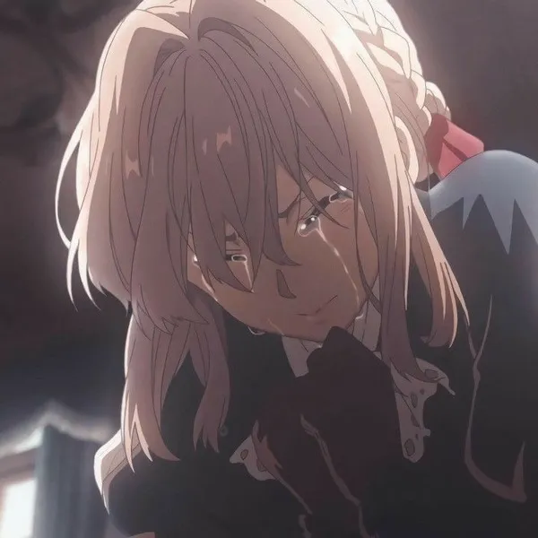 Avatar cô nàng khóc âm thầm, ánh mắt ướt