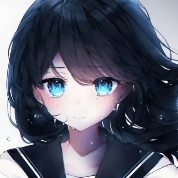 Ảnh đại diện bạn gái buồn, nước mắt khẽ rơi