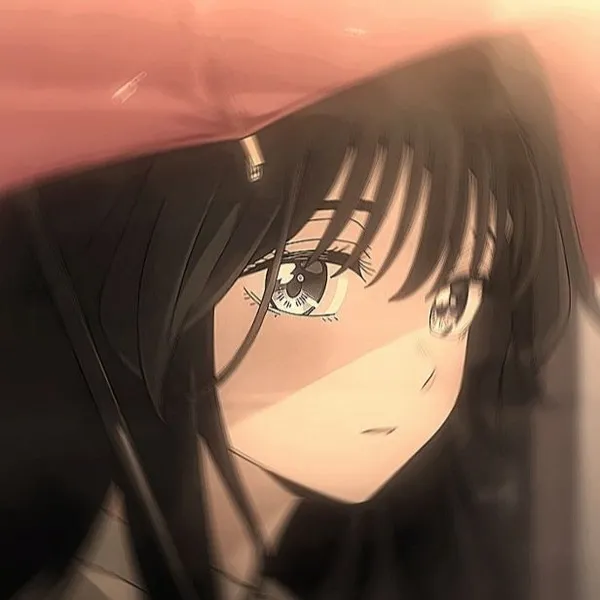 Hình đại diện con bé buồn, ánh sáng nhòa