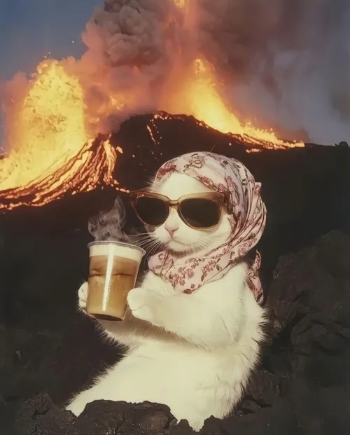 Ảnh troll mèo nằm gọn trong chăn như chiếc bánh bao