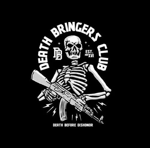 Bộ xương cầm súng