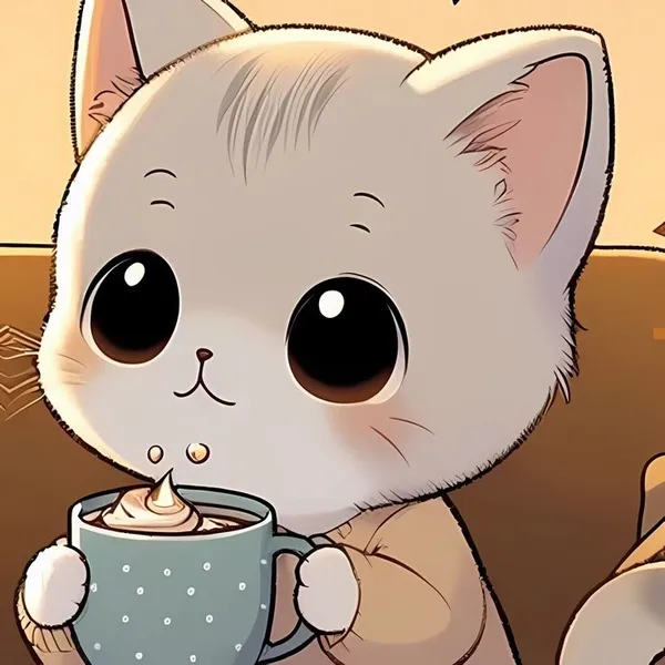 Hình đại diện mèo cặp cool vibe hiện đại