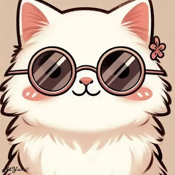 Ảnh đại diện mèo cặp ngầu vibe thành thị