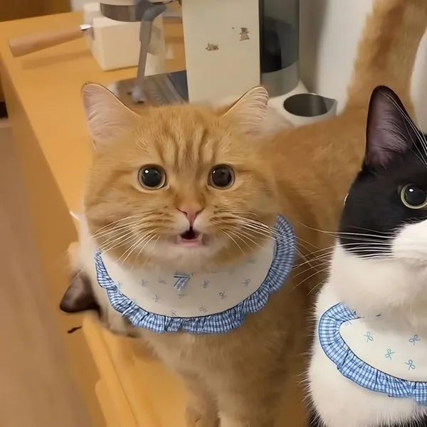 Ảnh đại diện cặp mèo ngầu mà duyên cho nam