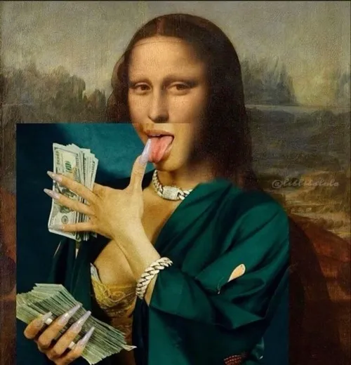 Ảnh troll Mona Lisa bắt trend “bình tĩnh mà sống”