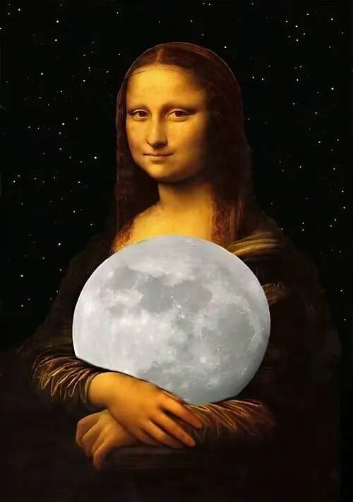 Meme Mona Lisa nhìn mà như đang chịu đựng