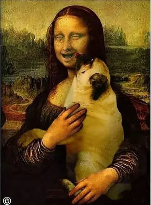 Meme Mona Lisa pha vibe “chị hiểu mà, đau lắm”