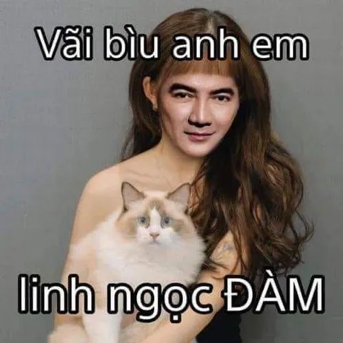 Meme Mr Drama nhắm mắt thở dài kiểu “thôi kệ đi ha”.
