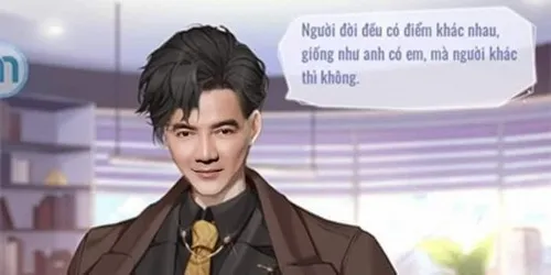 Meme người đàn ông không tuổi nhìn đời bằng ánh mắt sâu.
