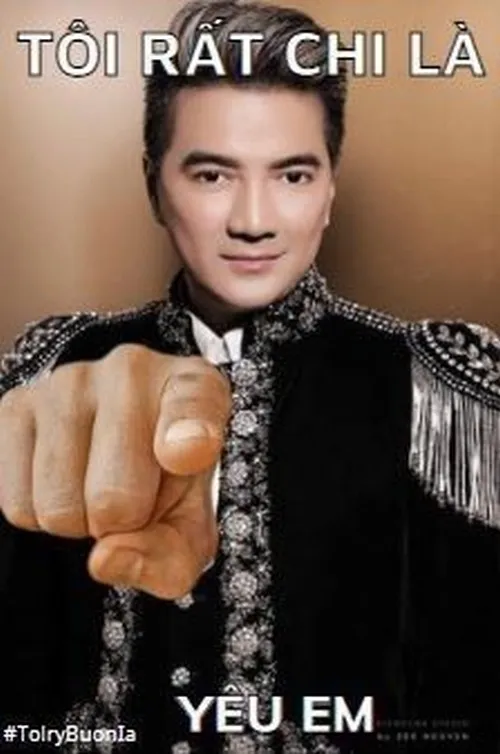 Meme Đàm Vĩnh Hưng đang hát mà gương mặt như kể chuyện.