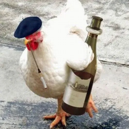 Meme hài gà bị vợ mắng mà vẫn ngơ