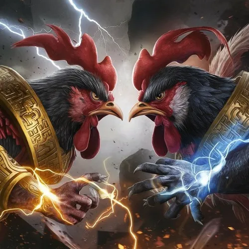 Hình troll đá gà đang bới đất mà ngáo ngơ