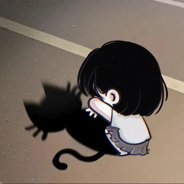 Ảnh avatar buồn cute kiểu đáng thương