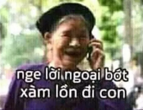 Khoảnh khắc “nghiêm túc mà không thể nghiêm túc nổi”.