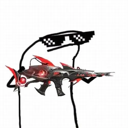 Ảnh chế vui súng Vector khiến ai cũng phì cười