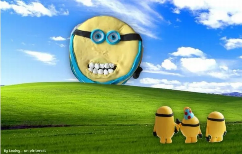 Wallpaper meme nhây kiểu phản ứng sếp – nhân viên.