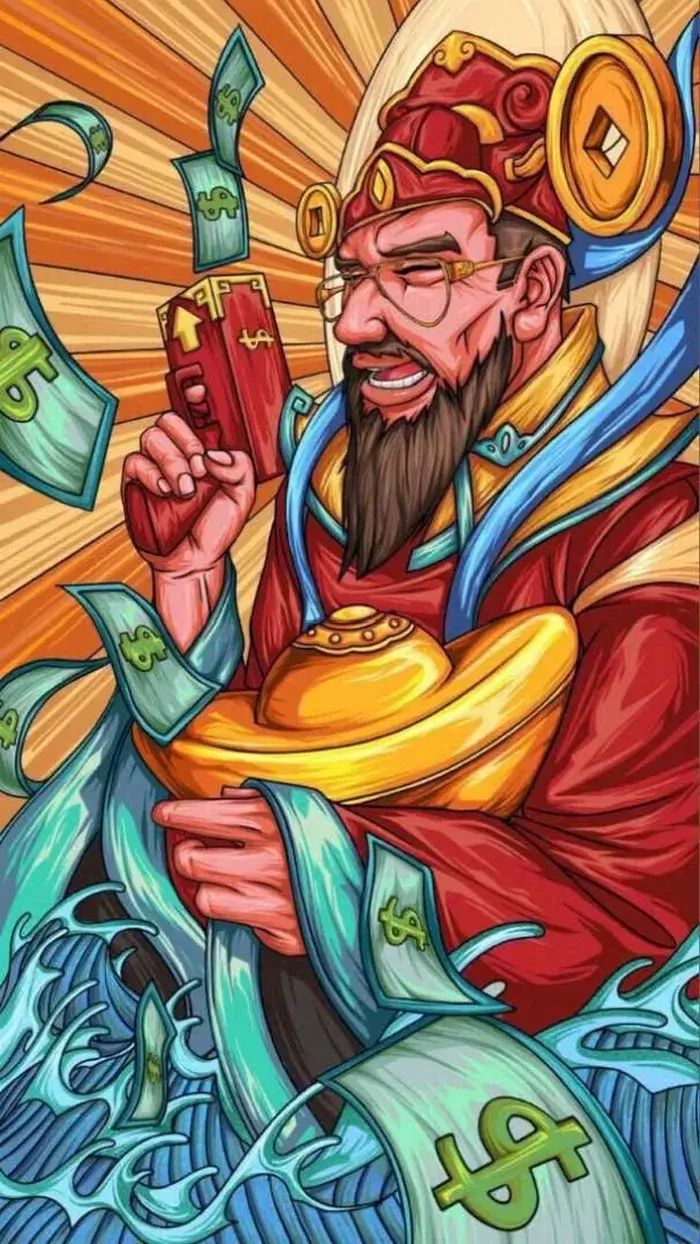 Meme wallpaper thể hiện vibe tự tin vui vẻ