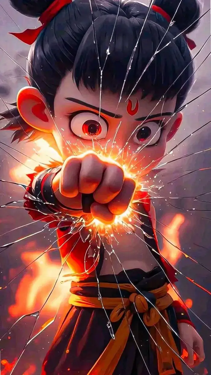 Hình nền meme trung quốc caption phũ, màu nóng hút mắt.