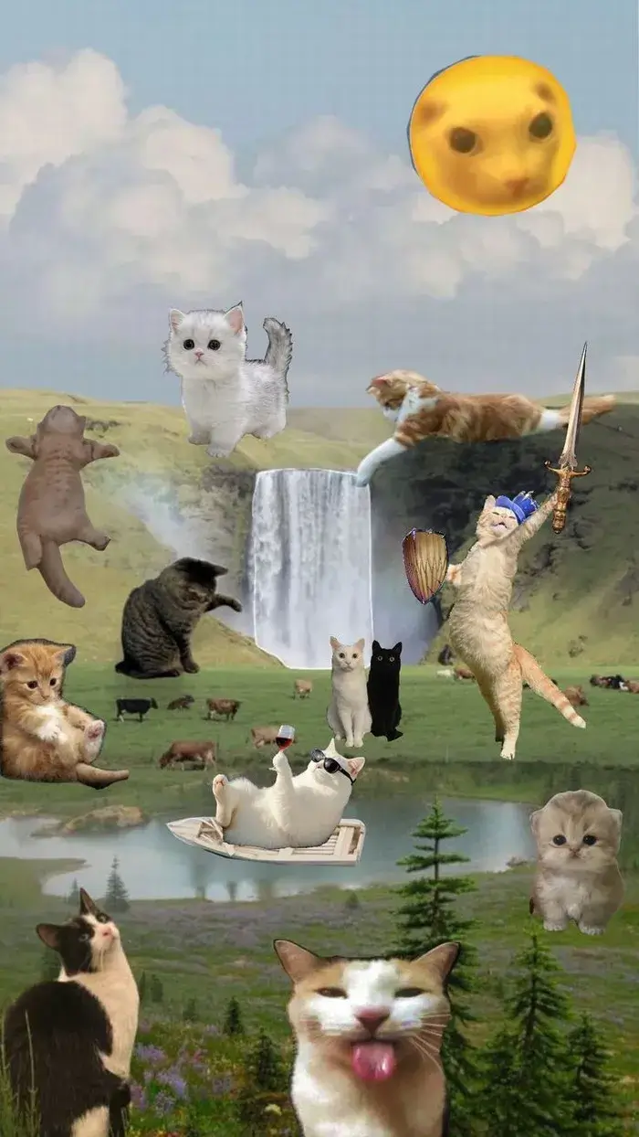 Wallpaper Loopy màu hồng, biểu cảm lém lỉnh siêu đáng yêu.