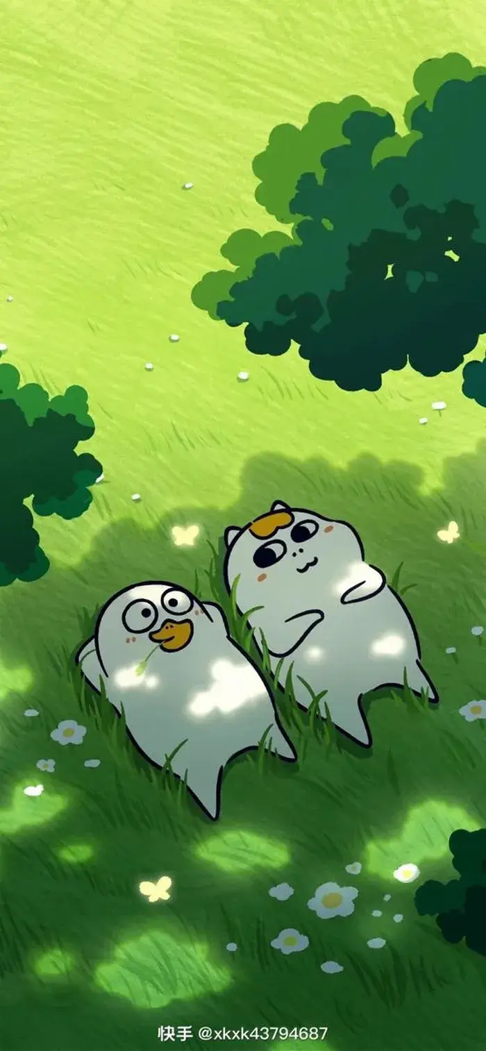 Wallpaper cầm súng troll vui, tông lạnh siêu nổi.