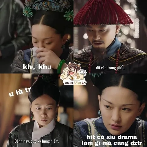 Ảnh chế người cười gian “drama tới rồi kìa”