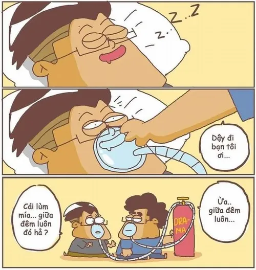 Hình troll cúi sát màn hình đọc comment từng dòng