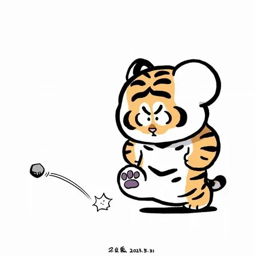 Meme chế hổ ngáp dài, mệt mỏi đầu tuần