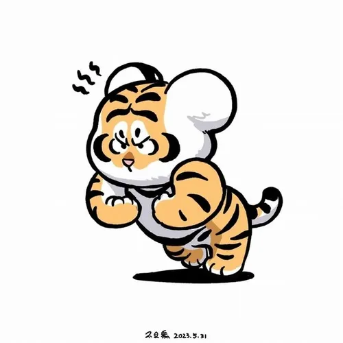 Hình chế vui hổ lười biếng nằm cả ngày