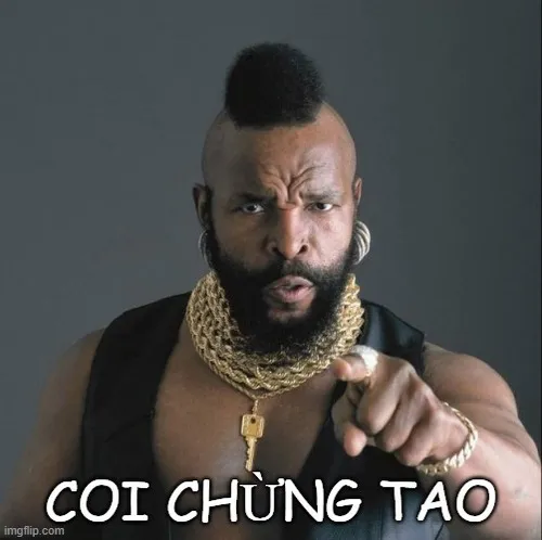 Ảnh vui coi chừng tao, biểu cảm vừa gắt vừa cute.