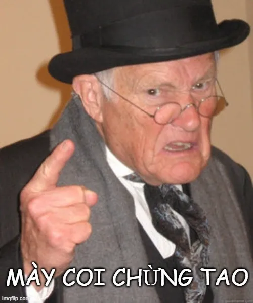 Meme hài coi chừng đó, nói đùa mà ai cũng hiểu.