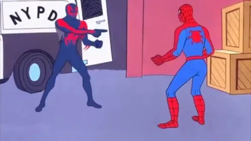 Meme người nhện chỉ nhau hài hước Meme người nhện chỉ nhau hài hước