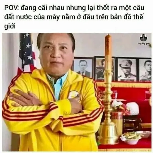 2 Khi lá cờ vàng ba sọc đỏ xuất hiện trong meme – câu chuyện không hề đơn giản