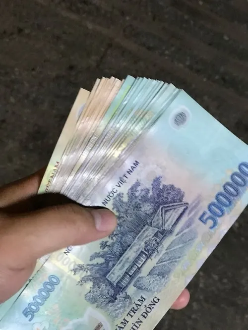 Ảnh vui 500k, cảm giác “ta đây có tiền”.