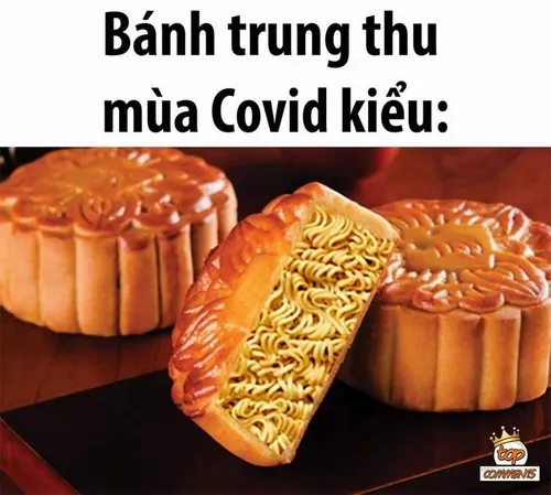 Bánh trung thu nhân mì gói mùa Covid