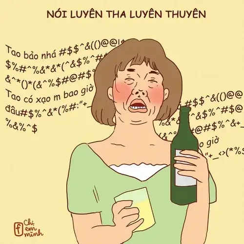 Hình troll nhậu xỉn mặt ngơ ngơ