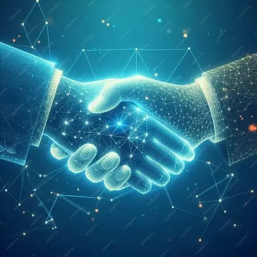 2 Ảnh chế cái bắt tay dài lê thê