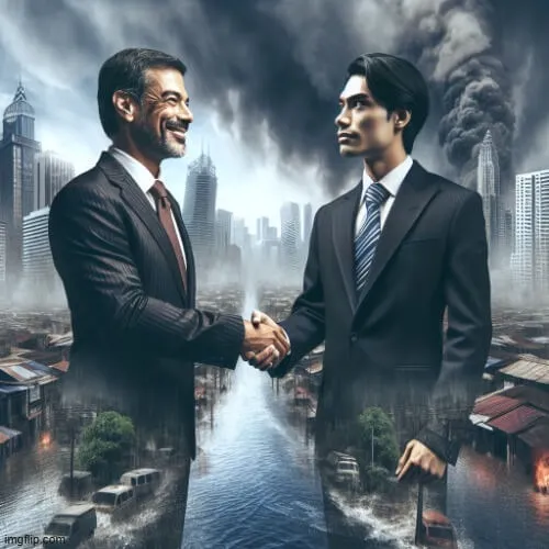 4 Meme chế màn bắt tay xã giao ngượng nghịu