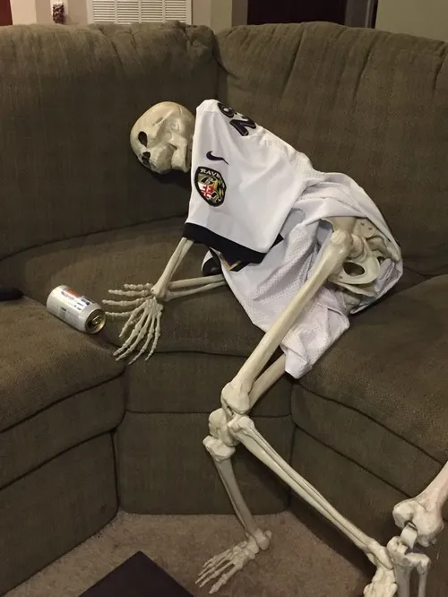 Ảnh vui bộ xương cạn sức sống