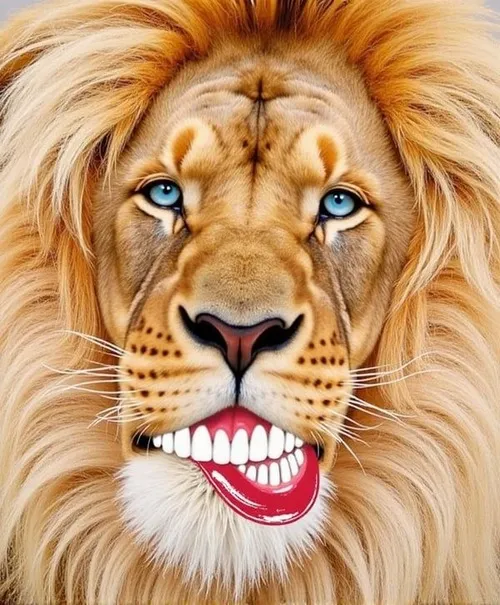 Hình troll cắn môi gợi ý cảm xúc thả thính tinh nghịch