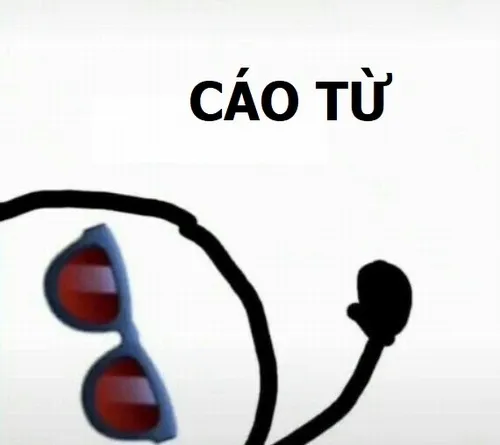Meme cáo từ – cú chào tạm biệt giang hồ.