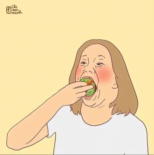 Ảnh vui ăn kiểu “có tâm”, lố mà duyên