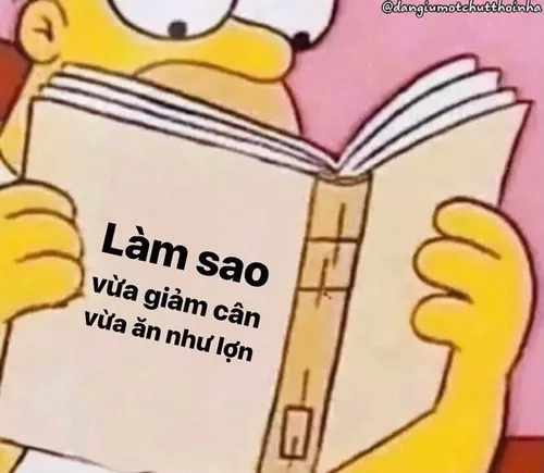 Hình chế ăn mà như biểu diễn hài độc thoại