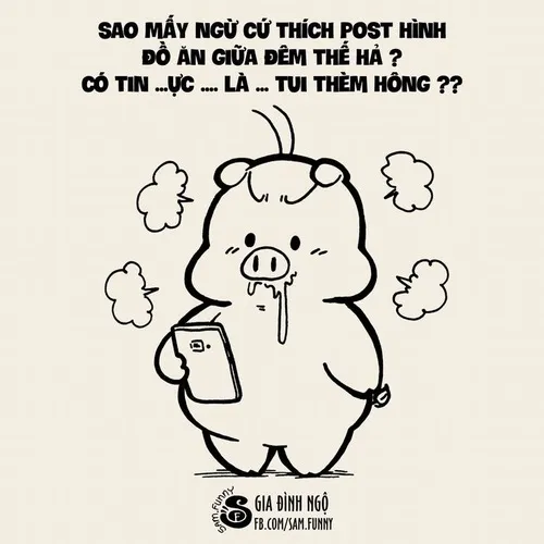 Hình chế ăn kiểu thần tượng cũng phải khóc