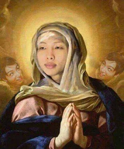 Hình troll cầu nguyện khi ví rỗng mà vẫn tươi cười