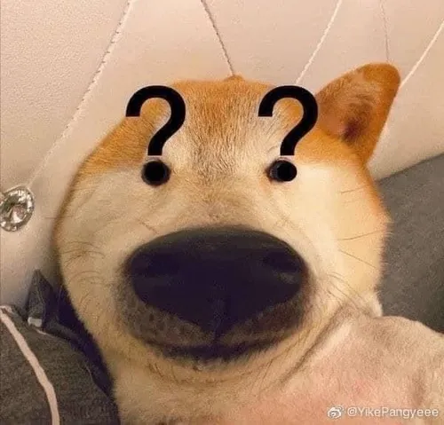 Meme hài Shiba hoang mang nhìn xa xăm