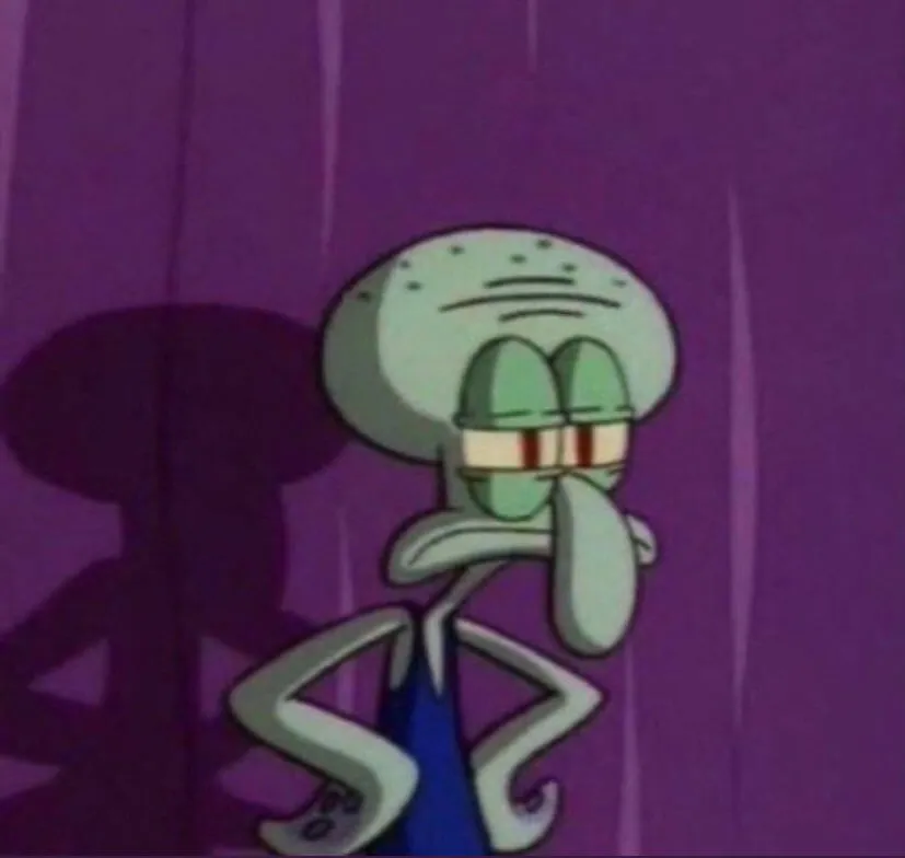 Hình troll chống nạnh gương mặt chua chát