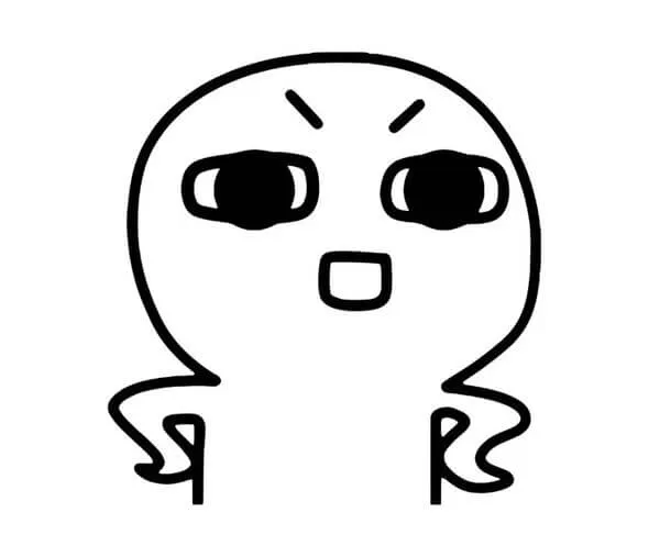 Hình troll chống nạnh khuôn mặt quát nạt