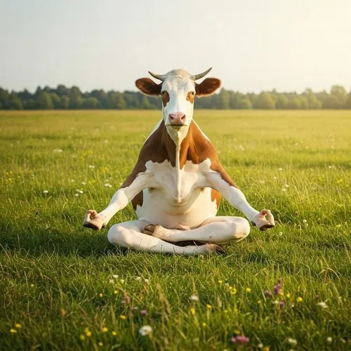 Meme bò vàng xuất hiện trong clip chế vui